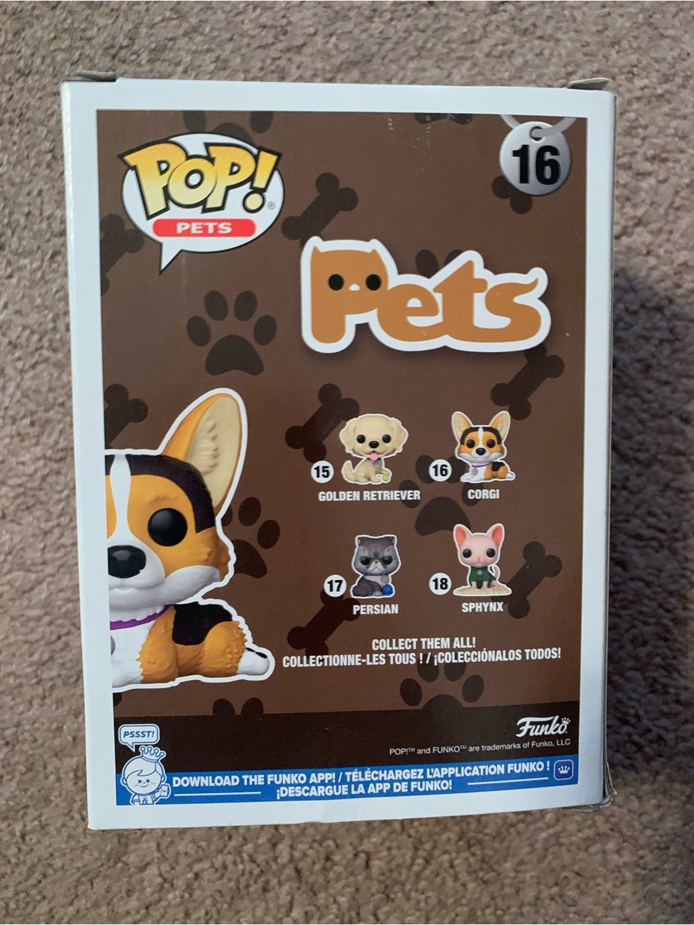 Pop Pets Corgi 16 - Picture 3 of 3